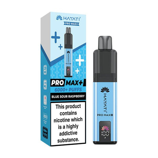 Hayati Pro Max+ Kit - Blue Sour Raspberry - PJW Vapes | UK Leading Vape Wholesaler