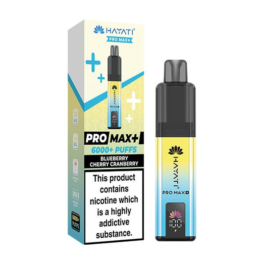Hayati Pro Max+ Kit - Blueberry Cherry Cranberry - PJW Vapes | UK Leading Vape Wholesaler