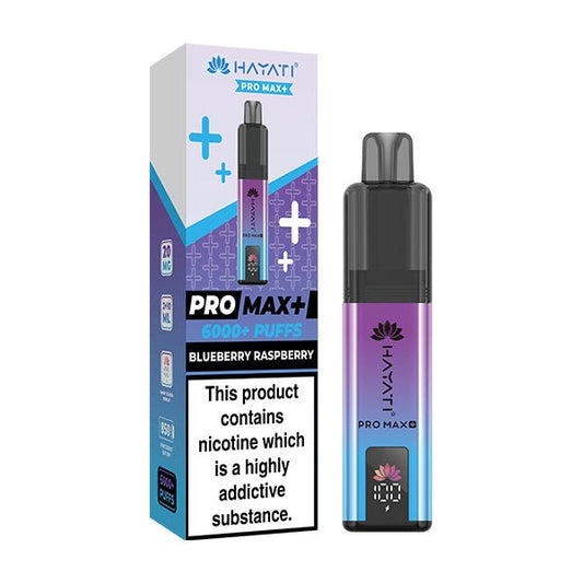 Hayati Pro Max+ Kit - Blueberry Raspberry - PJW Vapes | UK Leading Vape Wholesaler