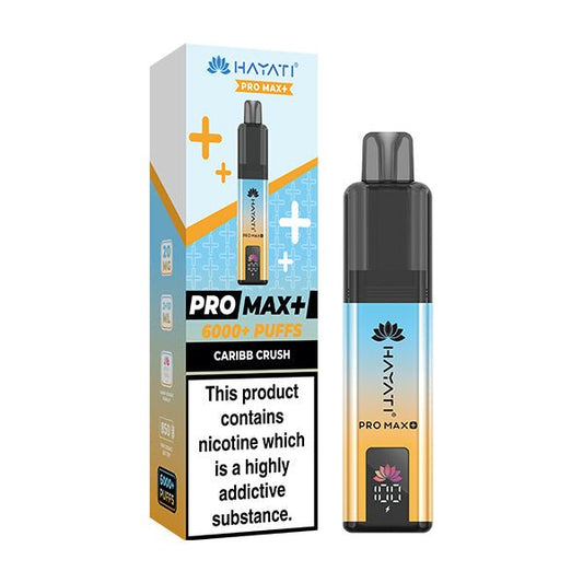 Hayati Pro Max+ Kit - Caribb Crush - PJW Vapes | UK Leading Vape Wholesaler