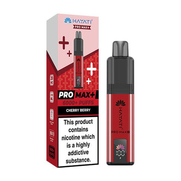 Hayati Pro Max+ Kit - Cherry Berry - PJW Vapes | UK Leading Vape Wholesaler