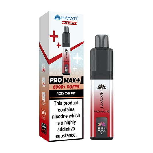 Hayati Pro Max+ Kit - Fizzy Cherry - PJW Vapes | UK Leading Vape Wholesaler
