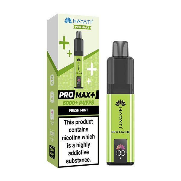 Hayati Pro Max+ Kit - Fresh Mint - PJW Vapes | UK Leading Vape Wholesaler