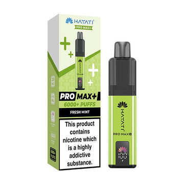 Hayati Pro Max+ Kit - Fresh Mint - PJW Vapes | UK Leading Vape Wholesaler