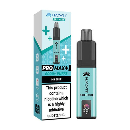 Hayati Pro Max+ Kit - Mr Blue - PJW Vapes | UK Leading Vape Wholesaler