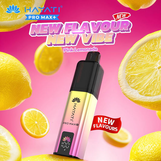 Hayati Pro Max+ Kit - Pink Lemonade - PJW Vapes | UK Leading Vape Wholesaler