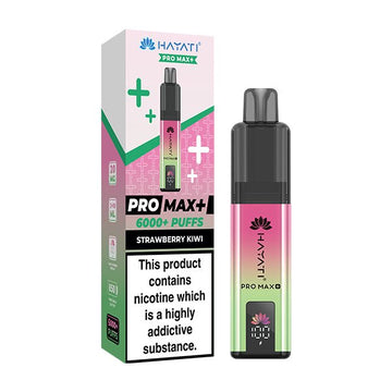 Hayati Pro Max+ Kit - Strawberry Kiwi - PJW Vapes | UK Leading Vape Wholesaler