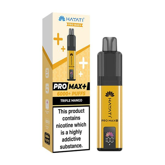 Hayati Pro Max+ Kit - Triple Mango - PJW Vapes | UK Leading Vape Wholesaler
