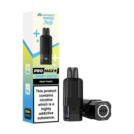 Hayati Pro Max+ Pods - Fruit Twist - PJW Vapes | UK Leading Vape Wholesaler