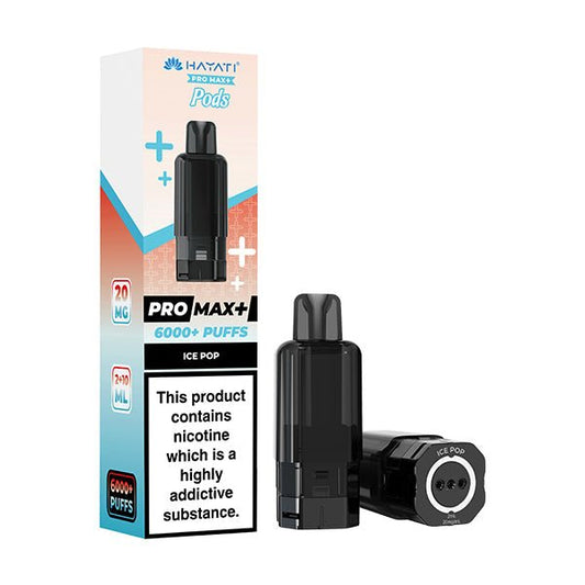 Hayati Pro Max+ Pods - Ice Pop - PJW Vapes | UK Leading Vape Wholesaler