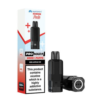 Hayati Pro Max+ Pods - Red Apple Ice - PJW Vapes | UK Leading Vape Wholesaler