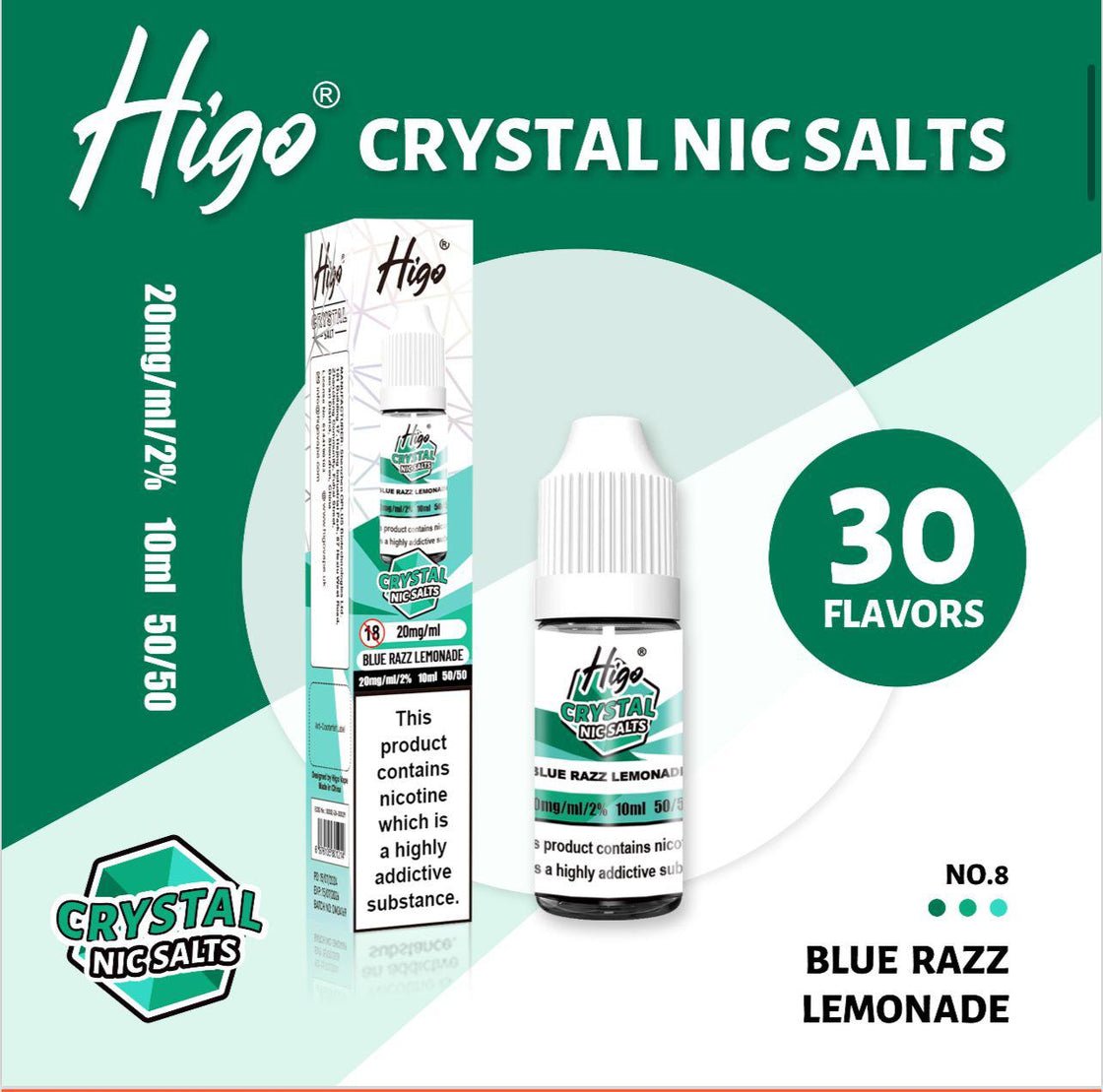 Higo Nic Salt - Blue Razz Lemonade - PJW Vapes | UK Leading Vape Wholesaler