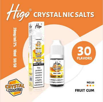 Higo Nic Salt - Fruit Gum - PJW Vapes | UK Leading Vape Wholesaler