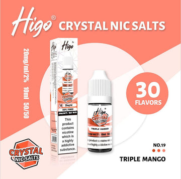 Higo Nic Salt - Triple Mango - PJW Vapes | UK Leading Vape Wholesaler