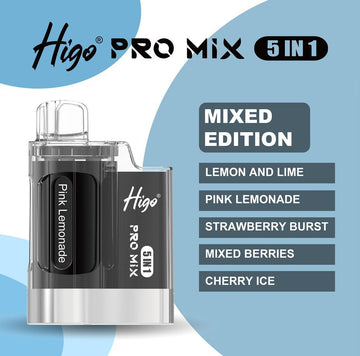 HIGO Pro 5 in 1 - Mixed Edition - PJW Vapes | UK Leading Vape Wholesaler