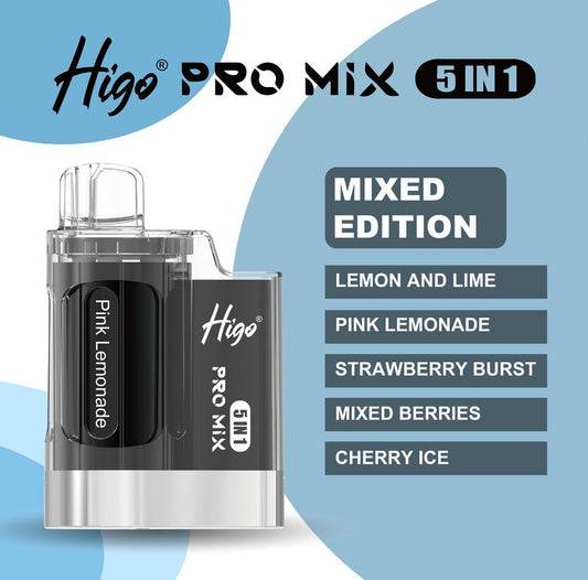 HIGO Pro 5 in 1 - Mixed Edition - PJW Vapes | UK Leading Vape Wholesaler