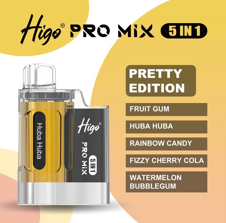 HIGO Pro 5 in 1 - Pretty Edition - PJW Vapes | UK Leading Vape Wholesaler