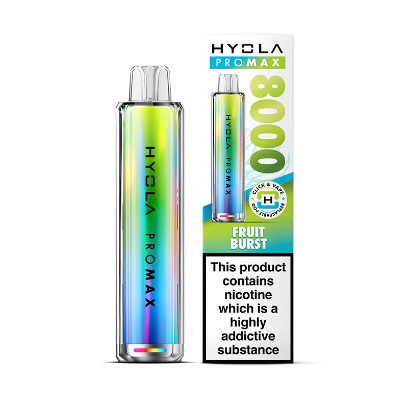 Hyola Pro Max 8000 - Kit - Fruit Burst - PJW Vapes | UK Leading Vape Wholesaler