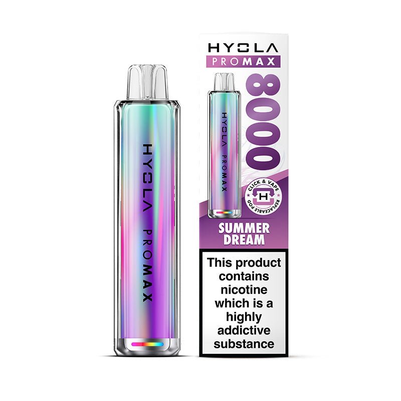 Hyola Pro Max 8000 - Kit - Summer Dream - PJW Vapes | UK Leading Vape Wholesaler