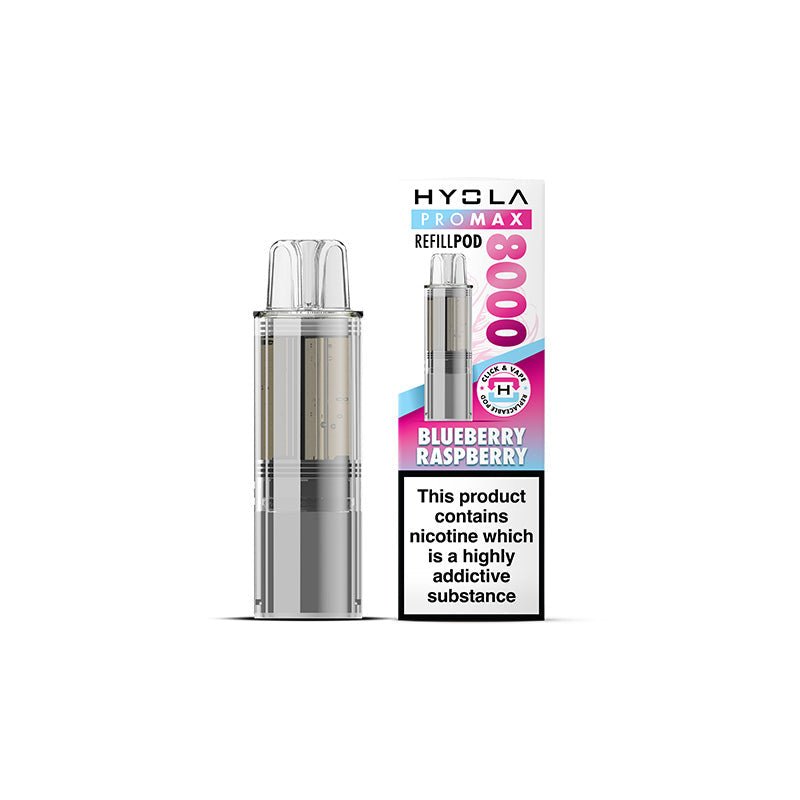 Hyola Pro Max 8000 - Refill - Blueberry Raspberry - PJW Vapes | UK Leading Vape Wholesaler