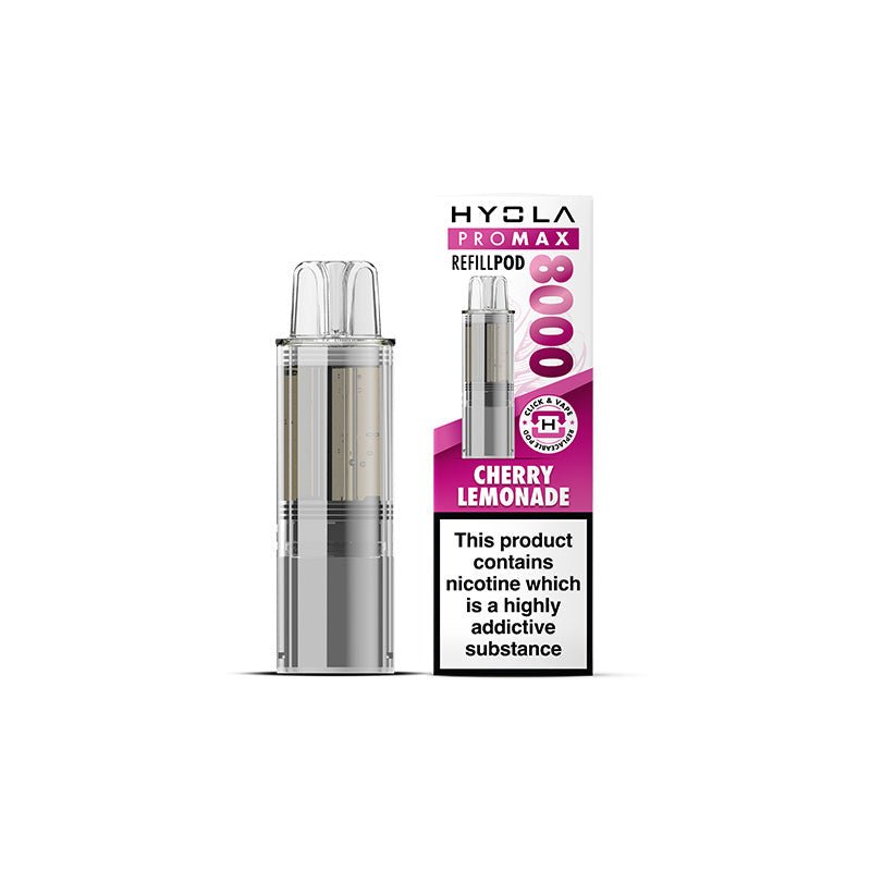 Hyola Pro Max 8000 - Refill - Cherry Lemonade - PJW Vapes | UK Leading Vape Wholesaler