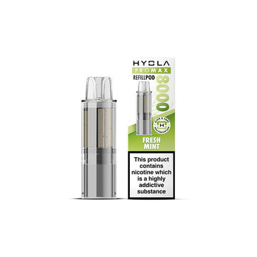 Hyola Pro Max 8000 - Refill - Fresh Mint - PJW Vapes | UK Leading Vape Wholesaler