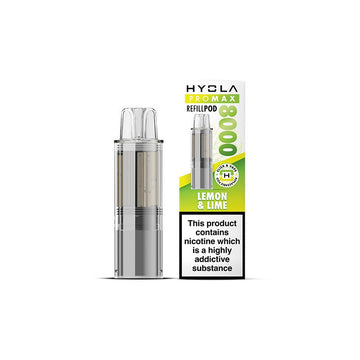 Hyola Pro Max 8000 - Refill - Lemon & Lime - PJW Vapes | UK Leading Vape Wholesaler