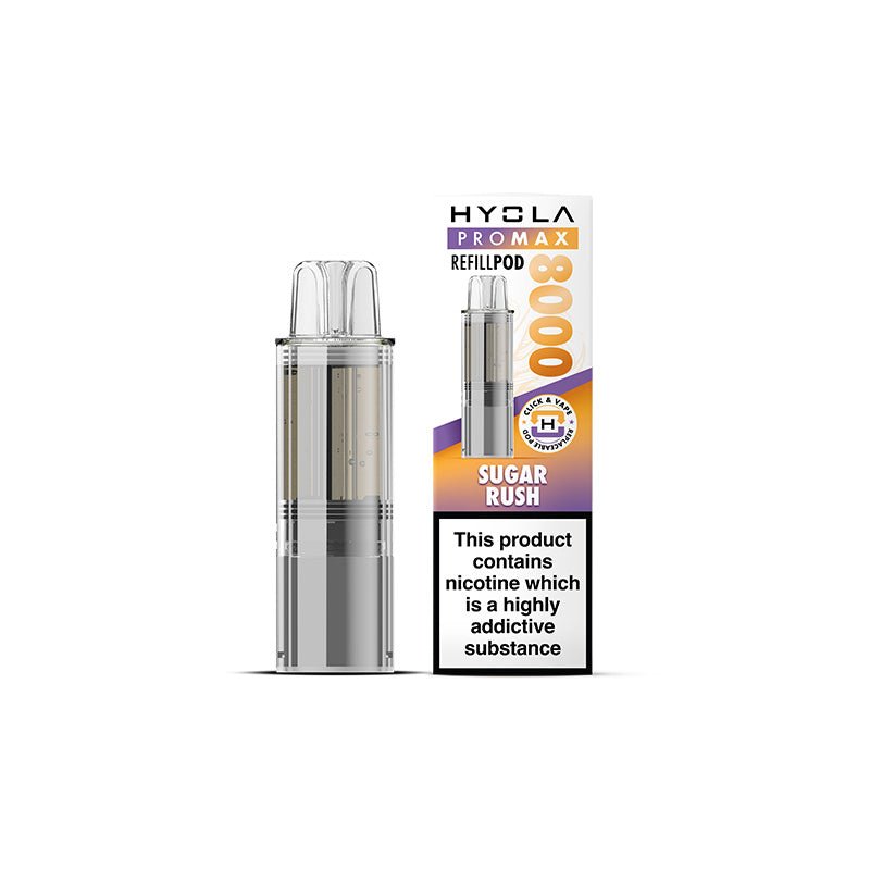 Hyola Pro Max 8000 - Refill - Sugar Rush - PJW Vapes | UK Leading Vape Wholesaler