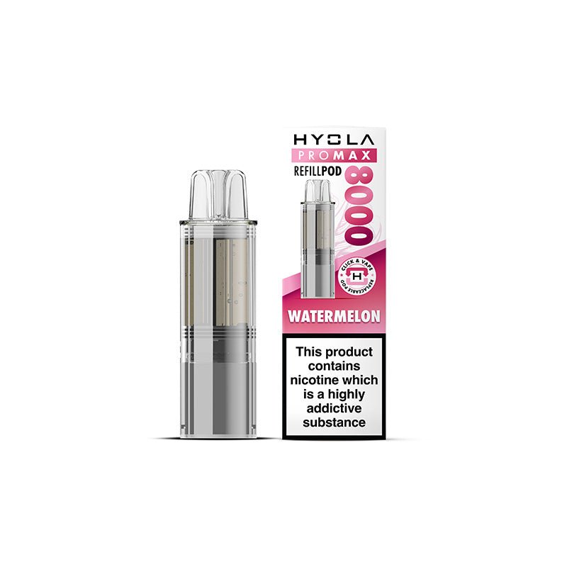 Hyola Pro Max 8000 - Refill - Watermelon - PJW Vapes | UK Leading Vape Wholesaler