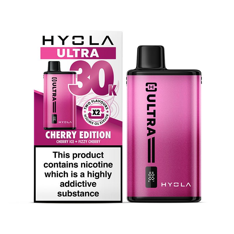 Hyola Ultra 30K - Kit - Cherry Edition - PJW Vapes | UK Leading Vape Wholesaler