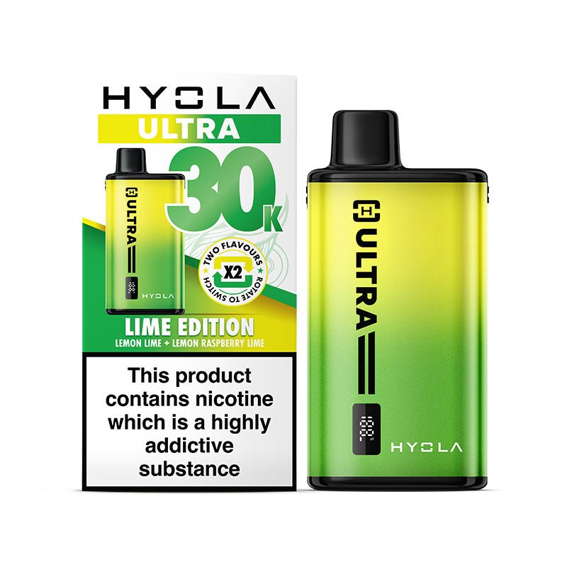 Hyola Ultra 30K - Kit - Lime Edition - PJW Vapes | UK Leading Vape Wholesaler