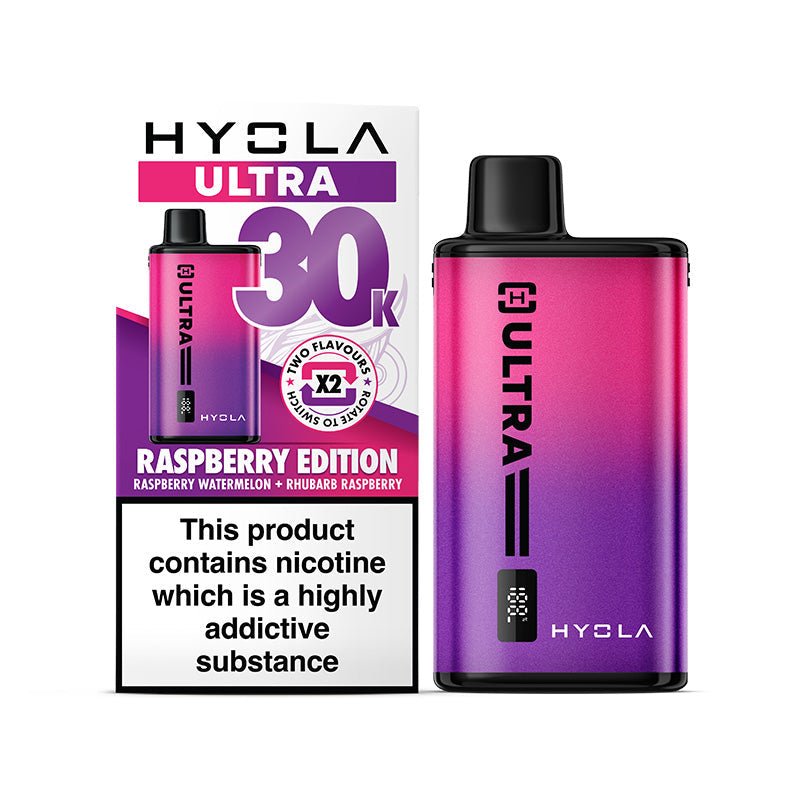 Hyola Ultra 30K - Kit - Raspberry Edition - PJW Vapes | UK Leading Vape Wholesaler