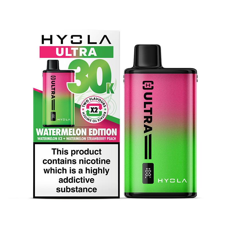 Hyola Ultra 30K - Kit - Watermelon Edition - PJW Vapes | UK Leading Vape Wholesaler