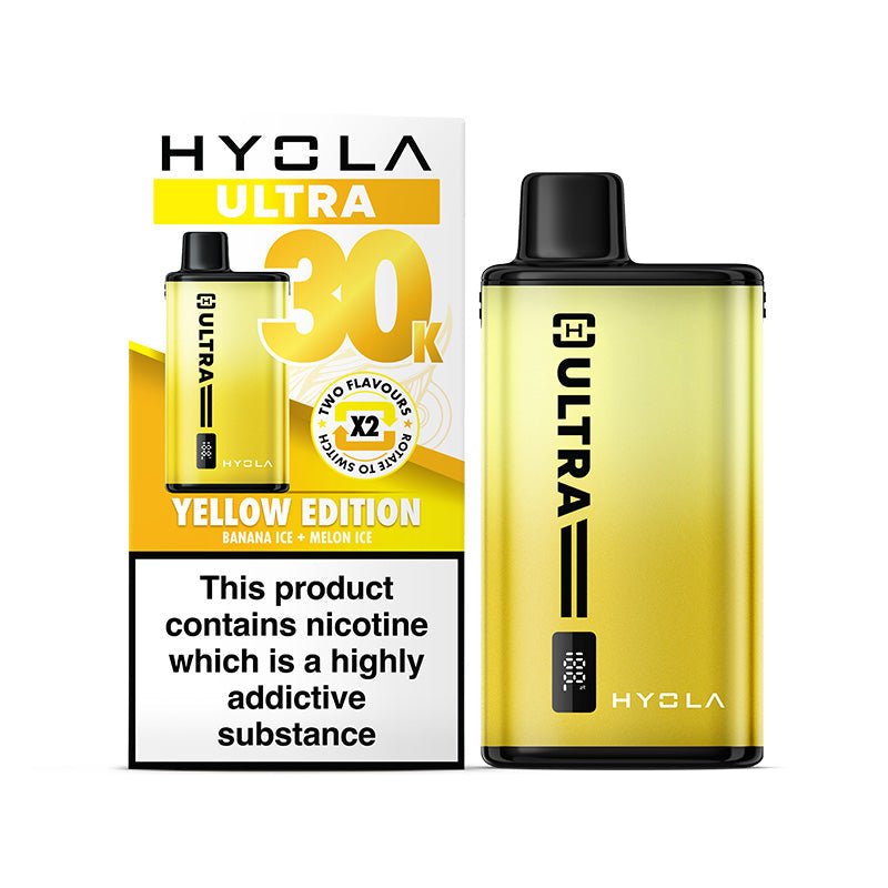 Hyola Ultra 30K - Kit - Yellow Edition - PJW Vapes | UK Leading Vape Wholesaler