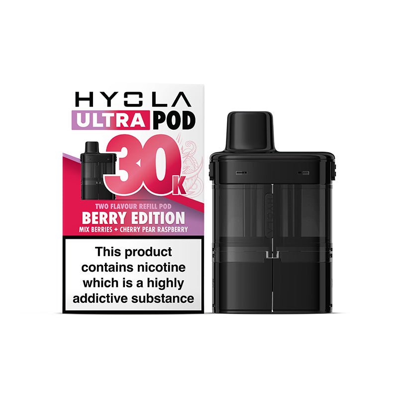 Hyola Ultra 30K - Refill - Berry Edition - PJW Vapes | UK Leading Vape Wholesaler