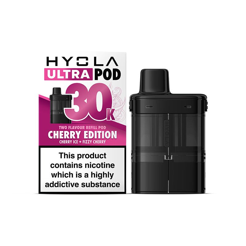 Hyola Ultra 30K - Refill - Cherry Edition - PJW Vapes | UK Leading Vape Wholesaler