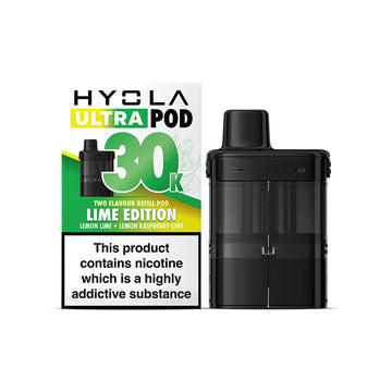 Hyola Ultra 30K - Refill - Lime Edition - PJW Vapes | UK Leading Vape Wholesaler