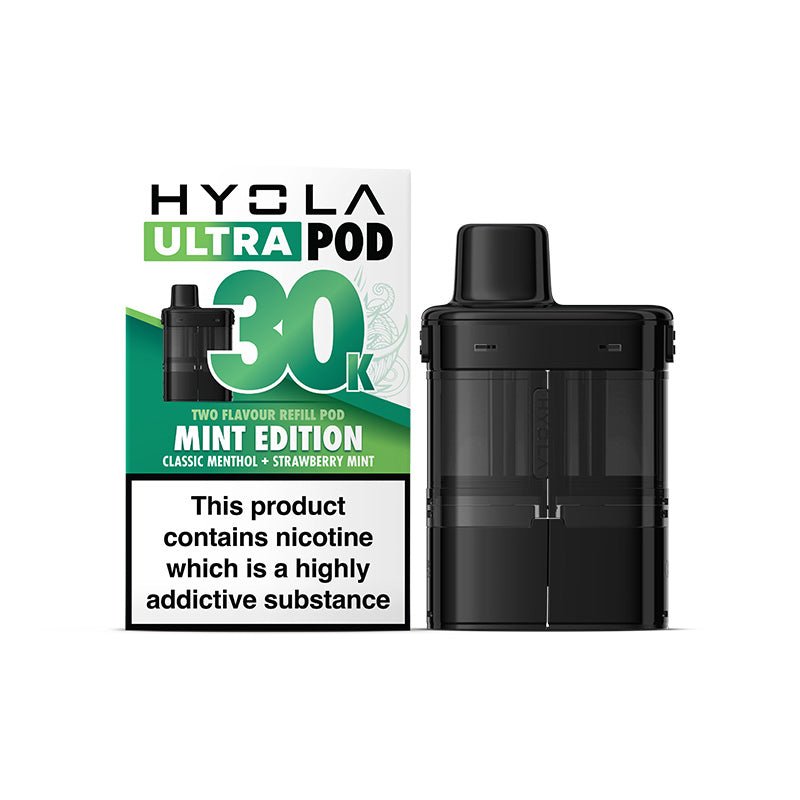 Hyola Ultra 30K - Refill - Mint Edition - PJW Vapes | UK Leading Vape Wholesaler