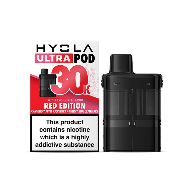 Hyola Ultra 30K - Refill - Red Edition - PJW Vapes | UK Leading Vape Wholesaler