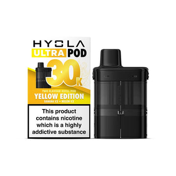 Hyola Ultra 30K - Refill - Yellow Edition - PJW Vapes | UK Leading Vape Wholesaler