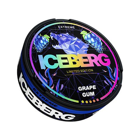 Iceberg - Extreme Grape Gum - PJW Vapes | UK Leading Vape Wholesaler