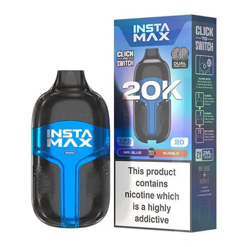 Insta Max 20K - Mr Blue / Bubble - PJW Vapes | UK Leading Vape Wholesaler