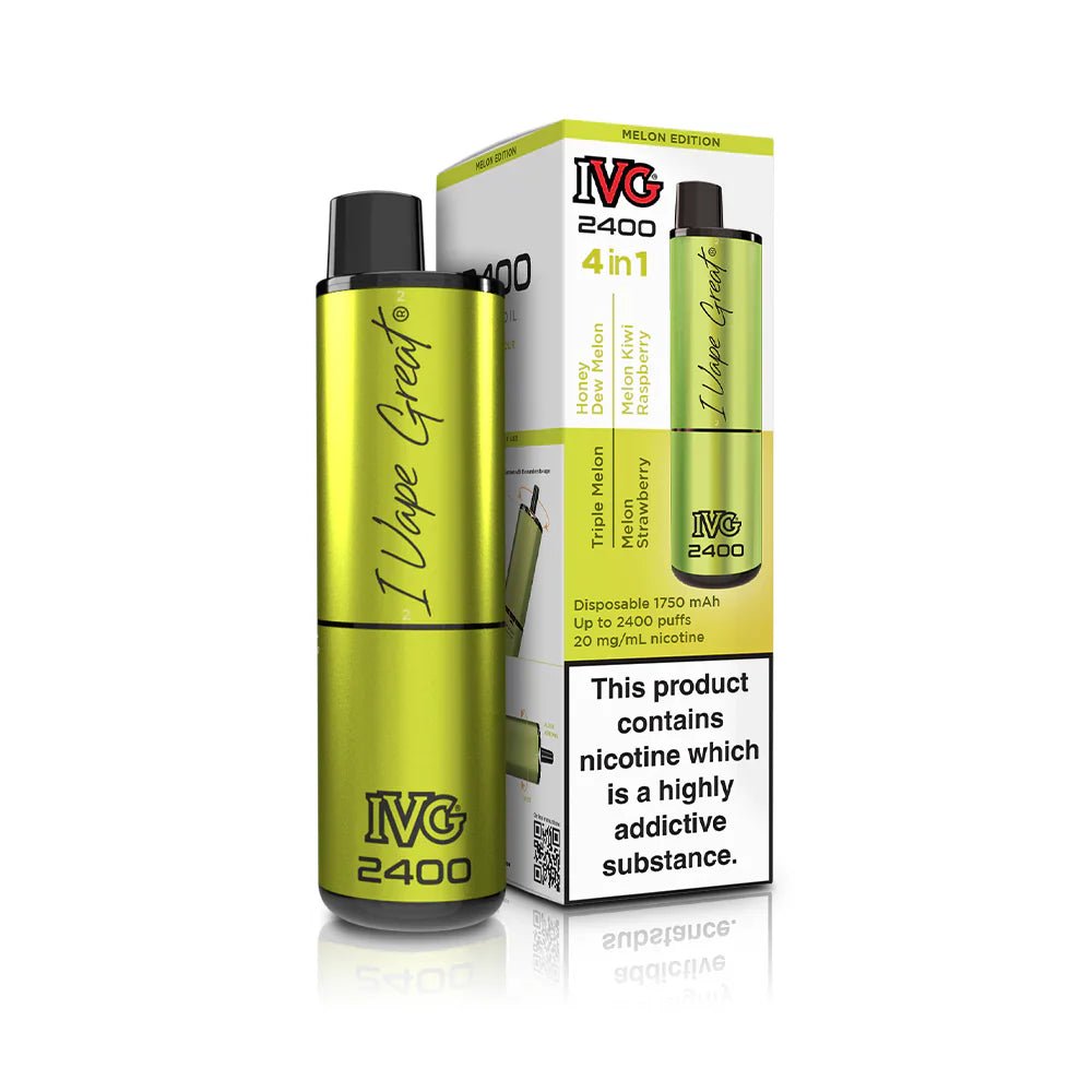 IVG 2400 - Melon Edition - PJW Vapes | UK Leading Vape Wholesaler