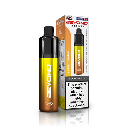 IVG Beyond CLK6000 - Yellow Melon - PJW Vapes | UK Leading Vape Wholesaler