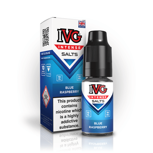 IVG Intense Salts - Blue Raspberry - PJW Vapes | UK Leading Vape Wholesaler
