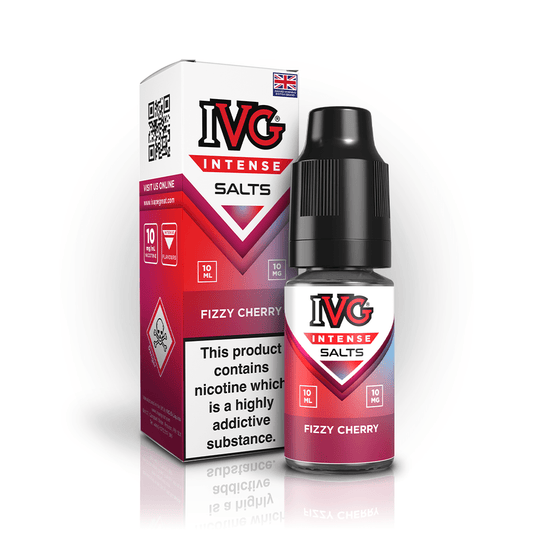 IVG Intense Salts - Fizzy Cherry - PJW Vapes | UK Leading Vape Wholesaler