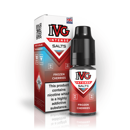IVG Intense Salts - Frozen Cherries - PJW Vapes | UK Leading Vape Wholesaler