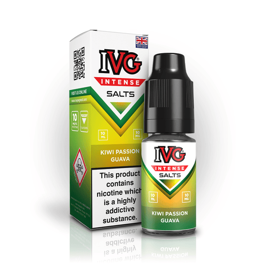 IVG Intense Salts - Kiwi Passion Guava - PJW Vapes | UK Leading Vape Wholesaler
