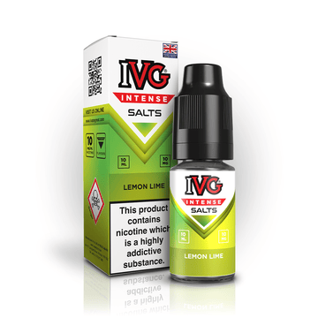 IVG Intense Salts - Lemon And Lime - PJW Vapes | UK Leading Vape Wholesaler