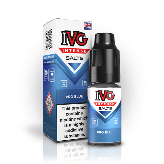 IVG Intense Salts - Pro Blue - PJW Vapes | UK Leading Vape Wholesaler